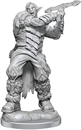 Wizkids Critical Role Unlackierte Miniaturen Ashari Stoneguard und Ashari Skydancer Miniatur