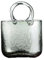 Fofetbfo Glas-Taschenvase für Blumen, Glasvase mit Elegantem Taschen-Design, Glasvasen, Fischschale, Klare Glasvase mit Griffen in Taschenform für Tischdekorationen bei Hochzeiten(#4)