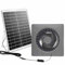 Solar Panel Fan Kit, 12V Weatherproof Extractor Ventilation Fan, For Small Chicken Coops, Greenhouses, Sheds,Pet Houses(8 inch)