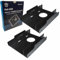 Dual 2.5 Inch SSD Mounting Bracket Adapter, 2x HDD SSD 2.5 to 3.5 Adapter Hard Drive Holder (2 Pack)