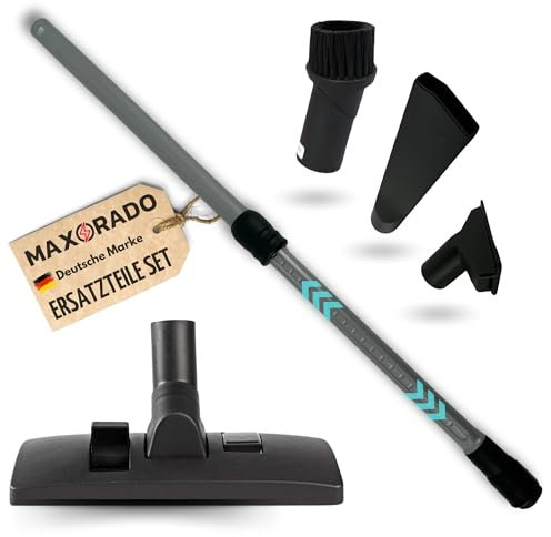 Maxorado Bodendüse Staubsaugerrohr Verlängerungsrohr für Bosch Siemens VSZ7330 Staubsauger Z 7.0 family allergy plus Rohr Staubsaugerrohr Staubsauger 35mm Ersatzteile Set Düsen