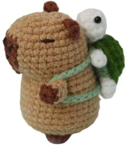 Keuyeo Capybara Häkelset Für Anfänger, Süßes Tier Strickset Capybara Häkelsets, Häkel-starterset Anfänger Häkelset Für Kinder Und Erwachsene