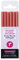 Herbin Pearly Wax Gun Sticks - Antique Rose, 6 Sticks