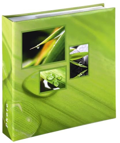 Hama Album Porta Foto Singo, 200 Foto 10x15, Colore Verde