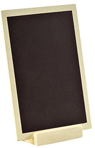 Personalisierbare Holz-Tafel mit Aufsteller (Natur)