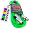 No Bull Nordell Music Gear' Premium XLR Cable (Green, 6m): Achieve a Clearer Audio Signal with Balanced Male to Female Microphone Lead, plus Free Cable Tie