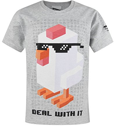 Crossy Road Deal with It Boy's T-Shirt