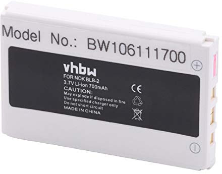 vhbw Batterie Li-ION 700mAh (3.7V) pour Appareil Photo, caméra Protax IVL DV 115, DV115, DC500, DV7 comme BLB-2.