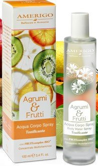 AMERIGO Agrumi&Frutti - Acqua corpo tonificante 100 ml