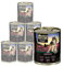 Dehner Wild Nature Hundefutter Heidetal, Nassfutter getreidefrei / zuckerfrei, für ausgewachsene Hunde, Lamm, 6 x 800 g Dose (4.8 kg)