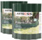 Lot de 2 Bordure Jardin en Plastique à Planter / 9mx15cm (LxH), Vert/Flexible