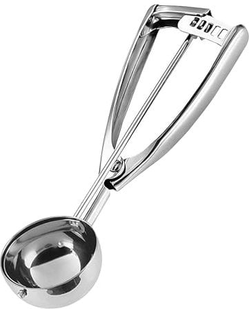 AEX Ice Cream Scoop with Easy Trigger 304 Stainless Steel Scoop for Ice Cream, Cookie, Meatball Scoop and Muffins Ice Cream Scooper (6cm)