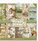 Stamperia - Scrapbook Paper Pad for Scrapbooking, Albums, Card Making, Bullet Journalling and More, Acid Free, Double-Sided, Perfect for Hobbies, Crafts, and Gifting (Forest) (30.5 x 30.5cm)