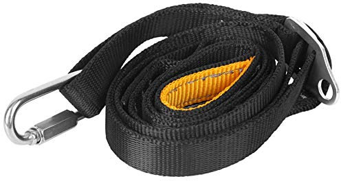 Demeras Foot Ascender Foot Loop Strap for Security with Aluminum Safety Buckle for Climb Mountains Tree Climbing