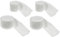Cabilock 4 Rolle Fleischnetz Bratennetz Räuchernetz Fleisch Netz Rollbraten Netz Rollbratennetz Schinkennetz Elastische Netz für Einfüllrohr Kochzubehör 100/300 cm Weiß
