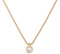 Ted Baker Sininaa Crystal Pendant Necklace For Women (Gold/Crystal)