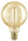 EGLO E27 LED Lampe dimmbar, Golden Vintage Deko Glühbirne, Globe Leuchtmittel Retro, 4 Watt (entspricht 28 Watt), 300 Lumen, warmweiß, 1700 K, Edison Birne G95, Ø 9,5 cm