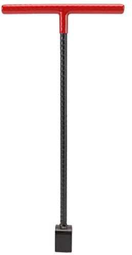 FOLOSAFENAR Clé d'arrêt d'eau Rouge 41x19 . 5cm/16 . 14x7 . 68in avec outil utilitaire 4 voies pour vannes