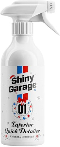 Shiny Garage Innenraumreiniger Auto Christmas Interior Quick Detailer 500 ml - Polsterreiniger - Lederreiniger - Kunststoffreiniger Auto in Sprühflasche - Innenraum für die Autopflege
