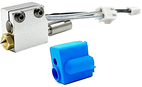 HysiPrui Extruder-Kit für Artilry Sidewinder X1 X2 3D-Drucker Hot End Heizblock Thermistor Heizpatrone Düse Halsrohr