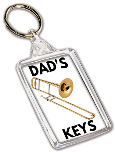 Schlüsselanhänger Dad's Keys Posaune, multi