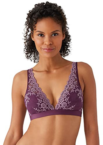 Embrace Lace Soft Cup Bra Italian Plum/Valerian Purple 34