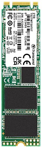 Transcend MTS970T 2TB Interno M.2 SATA SSD 2280 SATA III Retail TS2TMTS970T