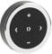 Smart Silver Button Remote Control Kit for Mobile Phones Tablets with Bracket, Media Button for Car, Easy to Install