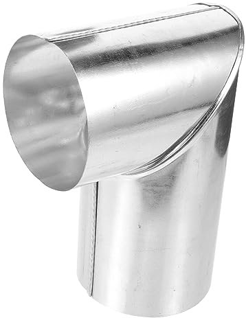 Veemoon 90grad Metal Flue Bogen Aluminium-schornstein Für Ofen Kamin Und Gasleitung Für Camping Und Wohnmobile Einfache Installation Langlebig Und Sicher Im Gebrauch