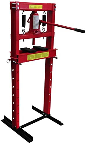 SKM Pressa Idraulica Manuale da Terra 12 Tonnellate (47,15KG)