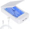 Setgnur Nail Tool Cleaner Box - Portable Cleaner Machine with Blue Light Plastic Cleaner for Nail Tools USB Nail Cleaning Storage Organizer Tray for Nail Salon, Manicure Tools,Tweezers, Keys