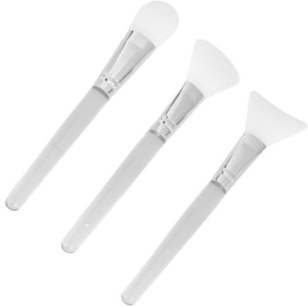 Angoily Lot De 3 Pinceaux En Silicone Pour Masque Facial Adaptés Aux Soins De La Peau