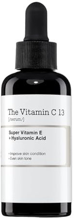 C13/C23- Serum mit 15% Vitamin E für das Gesicht, Hochdosiert, Leistungsstarke Gesichtspflege, Gesichts-Serum mit Vitamin E klinisch getestet, 20 ml (C13)