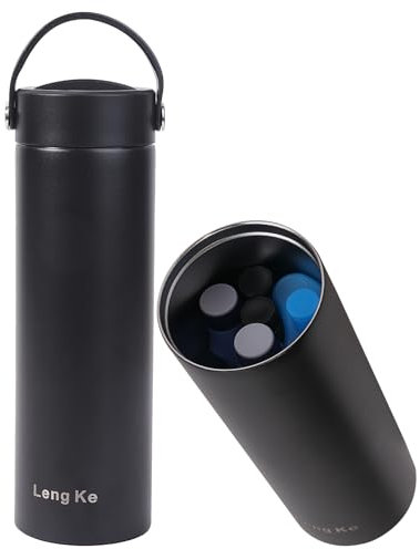 JAKAGO Insulinkühler-Reiseetui, 3–6 Stifte, Insulin-Kühlbecher, Insulin-Stiftetui (schwarz)