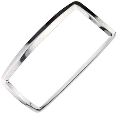 DEMULAX ABS-Chrom-Aufkleber for Lüftungsschlitze der hinteren Klimaanlage, Pailletten, for Chevrolet, for Malibu 2012–2015, Autozubehör Auto-Klimaanlagen-Entlüftungsring