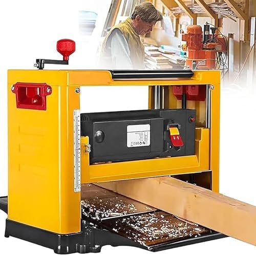 Benchtop Planer 13 Inch 2000W Wood Thickness Planer 8000rpm Woodworking Planer, for Wood Cutting Woodworking and DIY