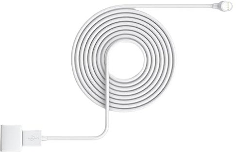 CHAKAE Extended Length Power Cable For NEST Cams Cameras Suitable For Indoor And Outdoor Environment Use 5.2m/7.6m/10m