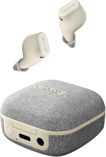 Cearvol-Wave Lite Soundgerät für Senioren, bis zu 40 dB Verstärkung, DNN/KI Sprachfokus, AFC gegen Rückkopplung, Bluetooth Dual, AUX-IN für TV & Alltag (Polarstern)
