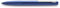 LAMY aion Kugelschreiber 277 – Moderner Kuli in der Farbe Dunkelblau aus einem nahtlos aus Aluminium tiefgezogenen Gehäuseteil – Rotationsgebürstete Oberfläche – Stichbreite M