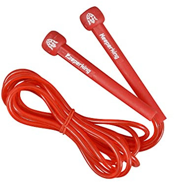 Keeperking Cuerda de saltar para niños – Profesional para adultos Fitness Cuerda Saltar Cuerda para Entrenamiento Fitness Adelgazamiento Deportes Boxeo y ocio MMA, Cardi