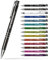 #teamludorf 100x Metall-Kugelschreiber mit Wunsch-Gravur - Personalisierte Kulis - Stift mit Namen - 14 Farben & 20 Schriftarten - 100 Stück - Grau