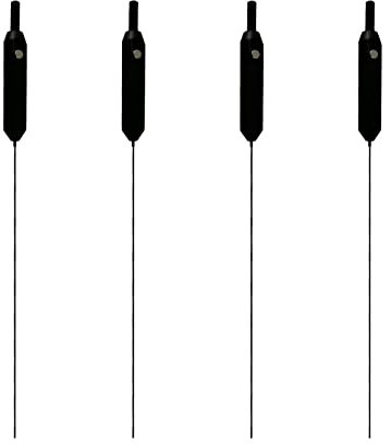 4 Pcs Hearing Amplifier Cleaning Brushes Earmold Vent Cleaner and Cleaning Brushes Multifunctional Hearing Aid Cleaning Kits for Sound Tubes, Black