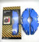 Generico Set 2 Pezzi Copertura Cover Pinza Freno Universale Auto Blu