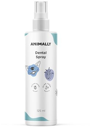 Animally Dental Spray Fresh 125 ml. Spray dental para perros y gatos.