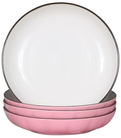 AWHOME Dinner Plates (7.5in(Pink))