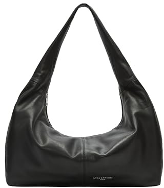 Liebeskind Berlin Women's L BO Sheep Natural Hobo, Black