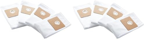 Nilfisk 4 Original Multi II Sacs à Poussière molletonnés - Accessoires pour Aspirateurs Eau et Poussières (107417195) (Lot de 2)