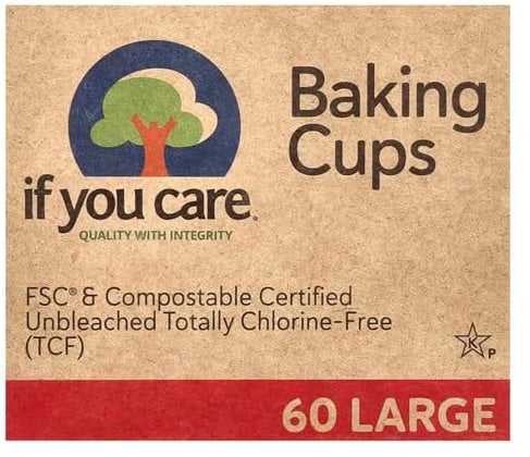 If You Care Fsc Certified Unbleached Large Baking Cups - 60 Count