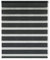 EXKLUSIV HEIMTEXTIL Duo Doppelrollo Klemmfix Fensterrollo ohne Bohren mit Pendelsicherung anthrazit 80 x 200 cm