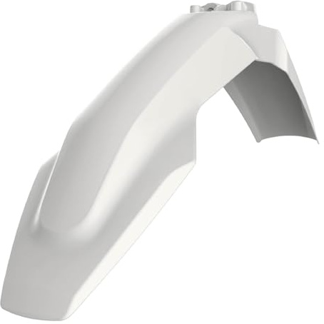 Polisport Motocross (MX) Front Fender for Husqvarna TC125/250 FC/FE & TE/TX (2016-22) Dirt Bike – OEM Quality, Durable, Flexible & Perfect Fit – White